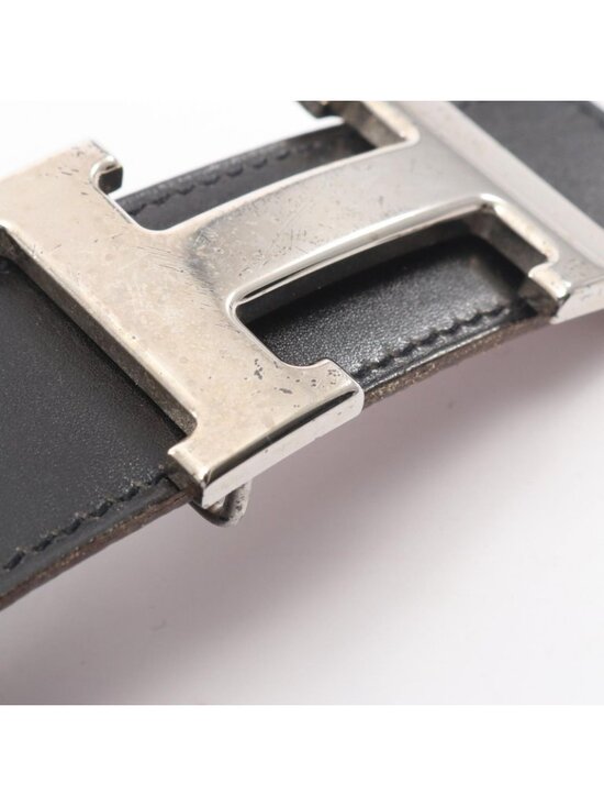 Hermes Belt Constance Reversible Black Leather main image 4